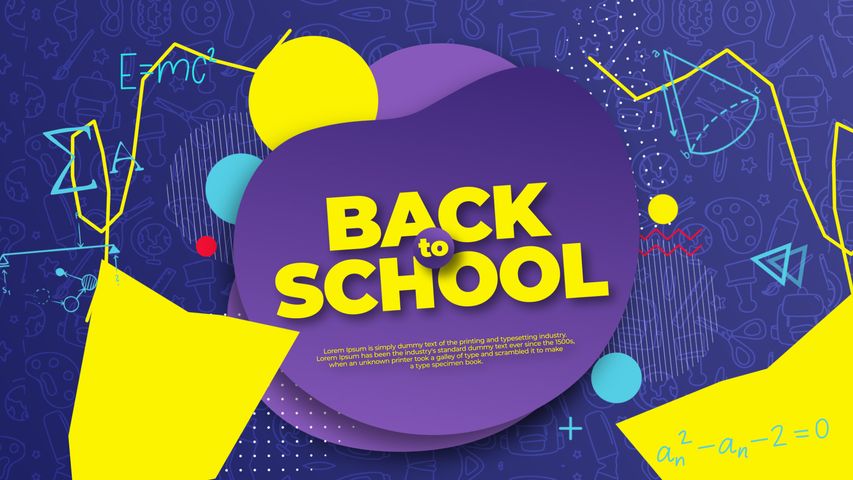 Back to School Intro Opener - Original - Poster image