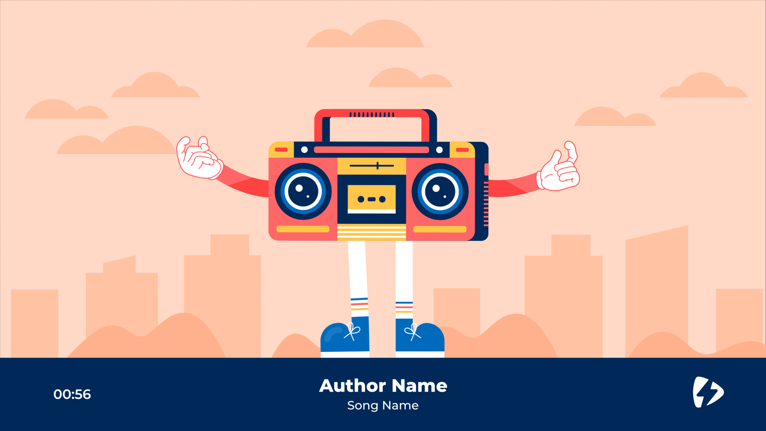 Boombox Audio Visualizer by sony_vision