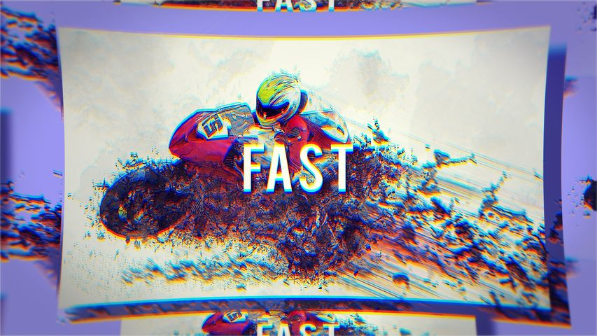 Dynamic & Fast Stomp - Horizontal - Original - Poster image
