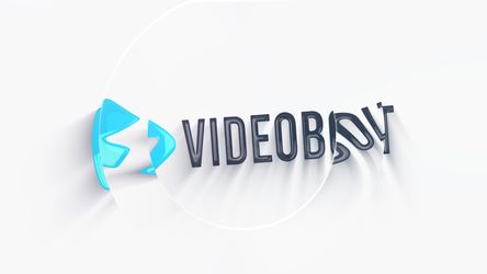 Clean Glassy Logo Original theme video