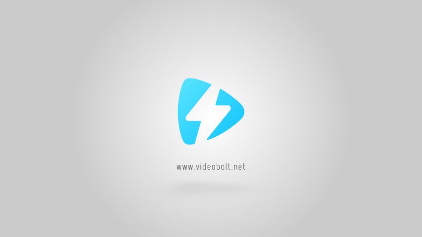 Clean Rotating 3D Logo - Original - Poster image