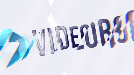Corporate Glass Logo Original theme video