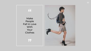 Clean Minimal Fashion Original theme video