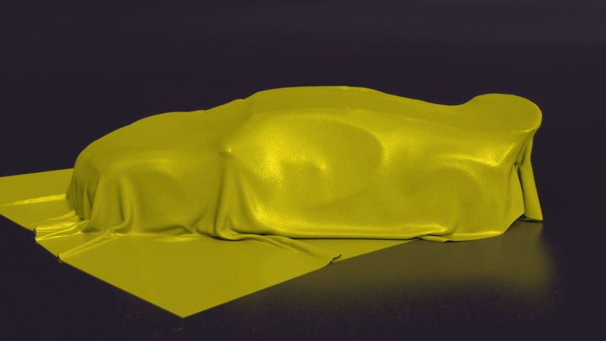 Cloth Car Reveal - Lemon - Poster image