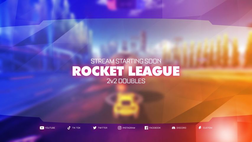 Rocket League Stream Screen - Original - Poster image