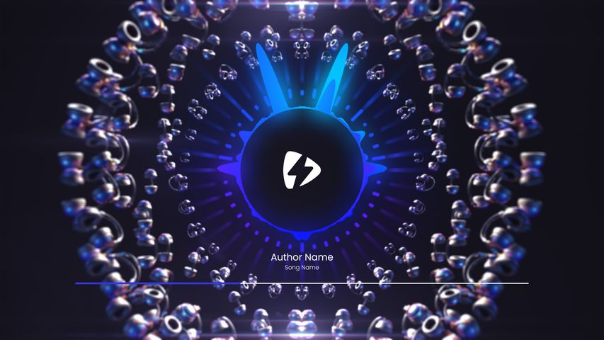 Energy Techno Music Visualizer - Original - Poster image