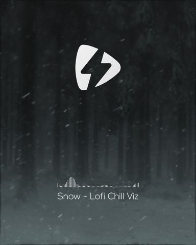 Snow - Lofi Chill Viz - Post - Original - Poster image