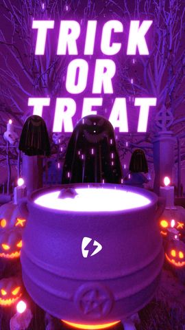 Halloween Trick Or Treat Intro 2 - Original - Poster image
