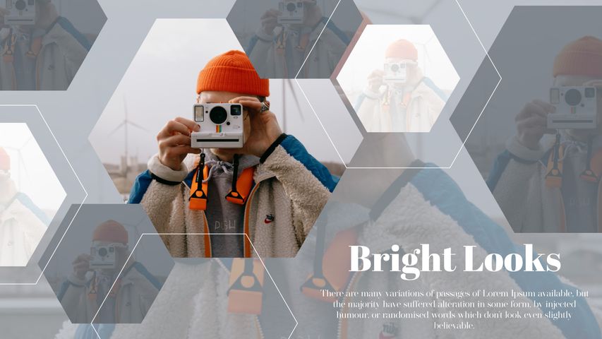Hexagon fashion look - Slideshow - Original - Poster image