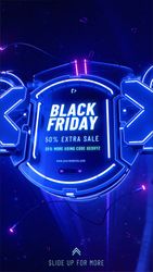 Black Friday Sales Intro Opener Social Media Original theme video
