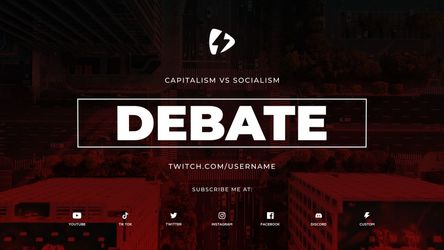 Debate Stream Screen Original theme video