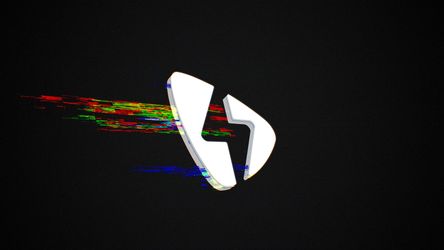 Glitch Logo - Horizontal Original theme video
