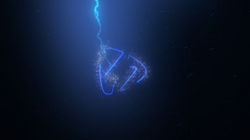 Lightning Logo - Horizontal - Original - Poster image