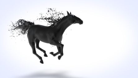 Black Horse Logo Reveal Original theme video
