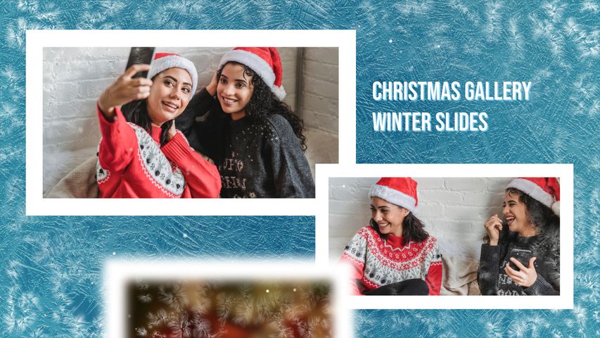 Winter Christmas Slideshow - Original - Poster image