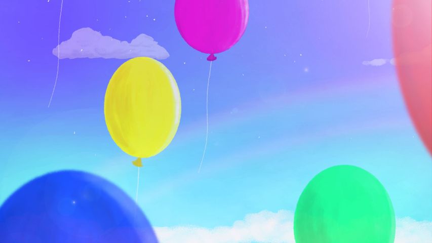 Balloons Logo - Horizontal - Original - Poster image