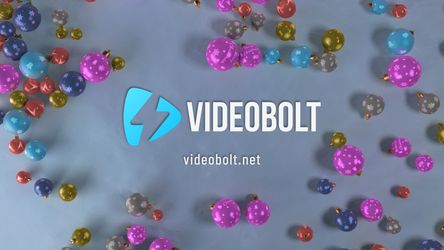 Christmas Balls Logo Original theme video