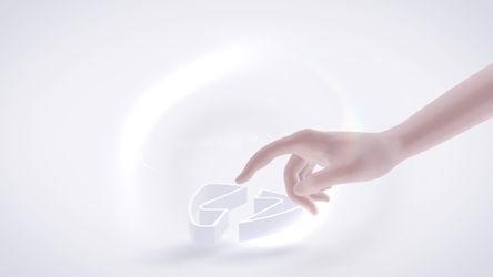 3D Simple Touch Logo - Default - Poster image