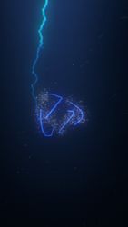 Lightning Logo - Vertical Original theme video