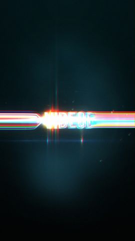 Power Color Split Logo - Vertical - Original - Poster image