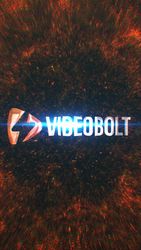 Explosion Logo - Vertical Original theme video