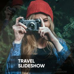 Elegant Brush Travel Slideshow - Square Original theme video