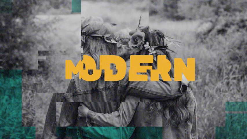 Modern Glitch Slideshow - Original - Poster image