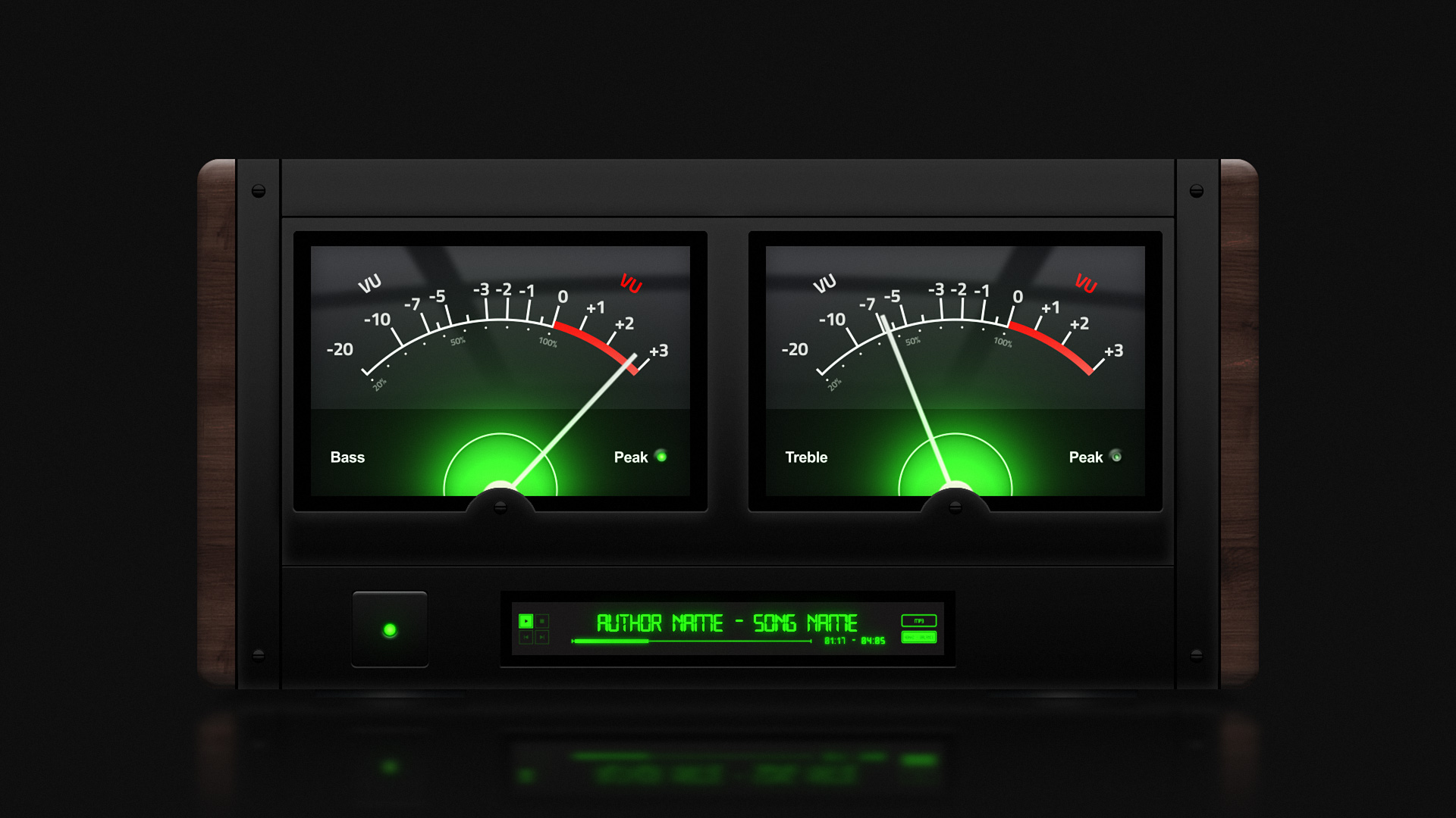 Amplifier VU Meter Viz by bbpixel 