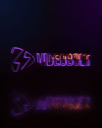 Neon Glitch Logo - Post Original theme video