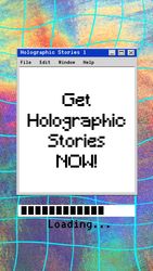 Iridescent Holographic Story 1 Original theme video