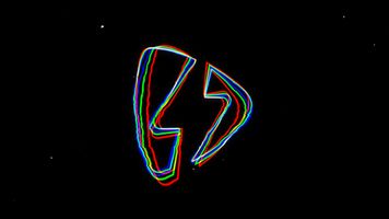 RGB Glitch Logo New Original theme video