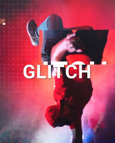 Glitch Party Promo - Post - Original - Poster image