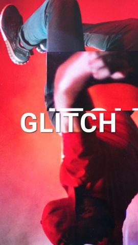Glitch Party Promo - Vertical - Original - Poster image