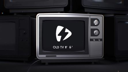 Old TV Logo Original theme video
