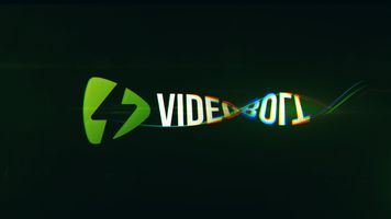 Green Logo Dark Background