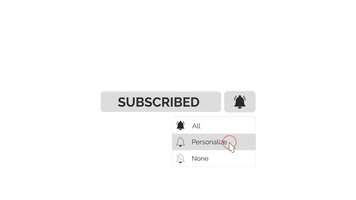 YouTube Subscribe Action Button 1 Original theme video