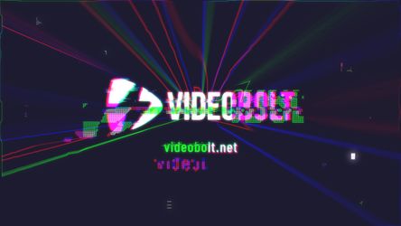 Glitch Logo 2 Original theme video