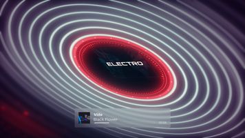 Ripple Viz Electro theme video