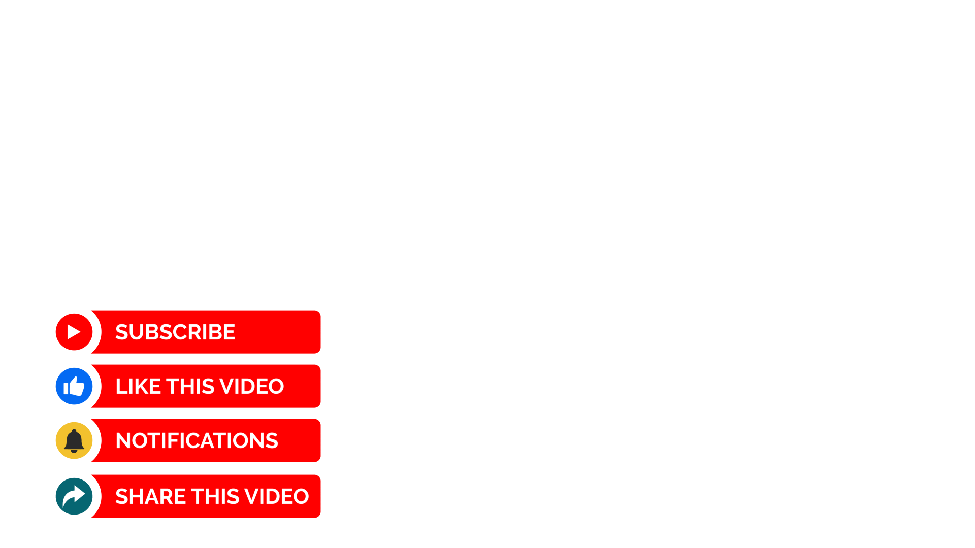 YouTube Subscribe Action Button 6 - CTA Overlay