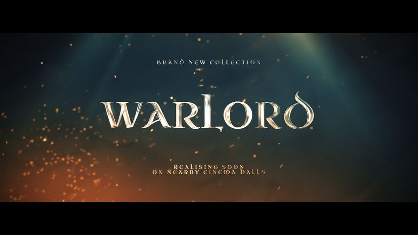 Warlord Title Design - Horizontal - Original - Poster image