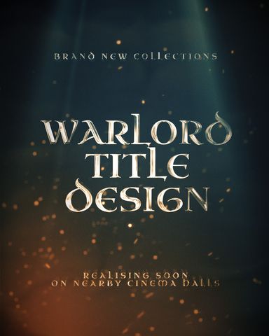 Warlord Title Design - Post - Original - Poster image