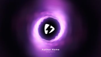 Blurred Glow Visualizer - Horizontal Original theme video