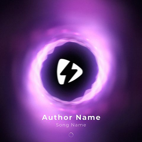 Blurred Glow Visualizer - Square - Original - Poster image
