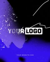 Glitch Logo Grunge Distortion - Post Example theme theme video
