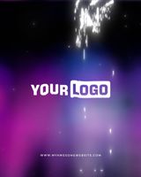 Glitch Minimal Logo Intro - Post Example theme theme video
