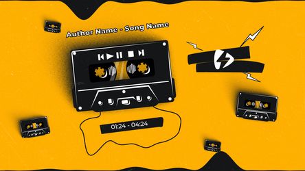 Cassette Music Visualizer Original theme video