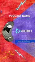 Grunge Podcast Logo - Vertical Original theme video