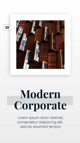 Modern Corporate - Clean Promo - Vertical - Original - Poster image