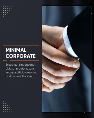Minimal Business Presentation - Post - Original - Poster image