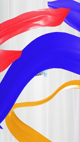 Cloth Swirl Reveal - Vertical - Original - Poster image